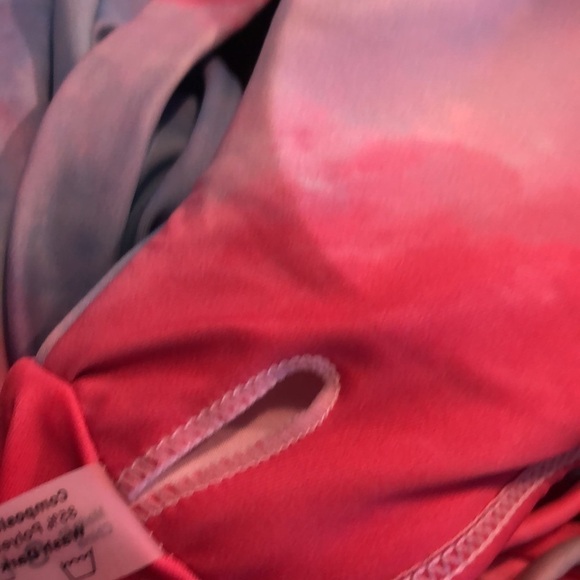 ZAFUL Sherbet Colors Peek a Boo Top Bikini Size 4 NWOT - Picture 12 of 12